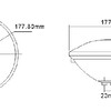 Лампа запасная HIDROTERMAL  PAR56 315 LEDs White Color 24w/12v (НТ) (белый свет)