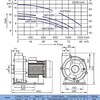 Насос VOLCAN - HMT400H 3 kW, 4 HP, 380 V, 75 m3/h